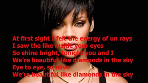 diamonds lyrics rihanna.
